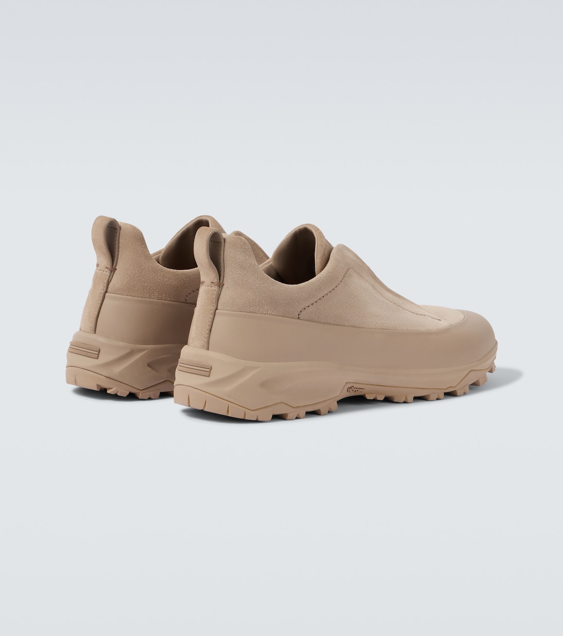 Sneakers Monte Triple Stitch aus Veloursleder | Zegna