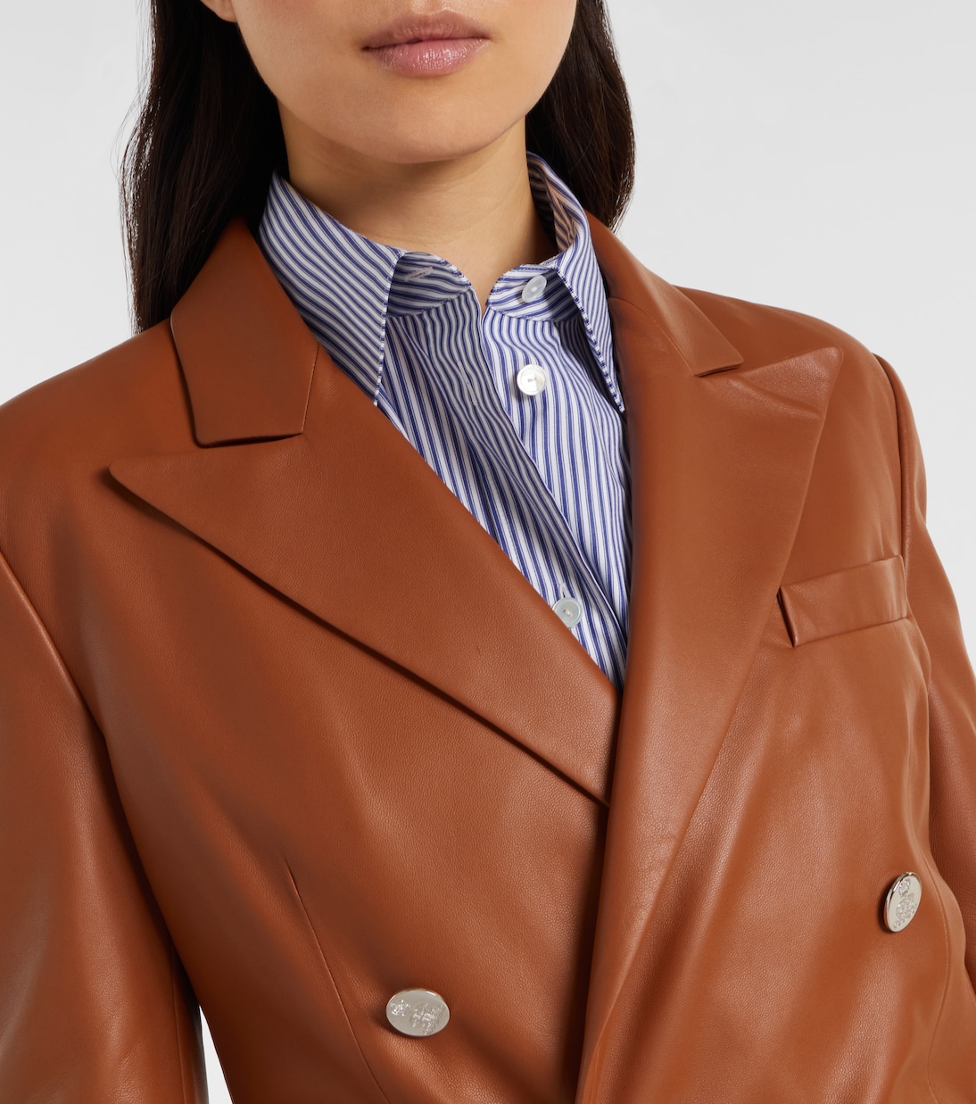 Camden leather blazer | Ralph Lauren Collection