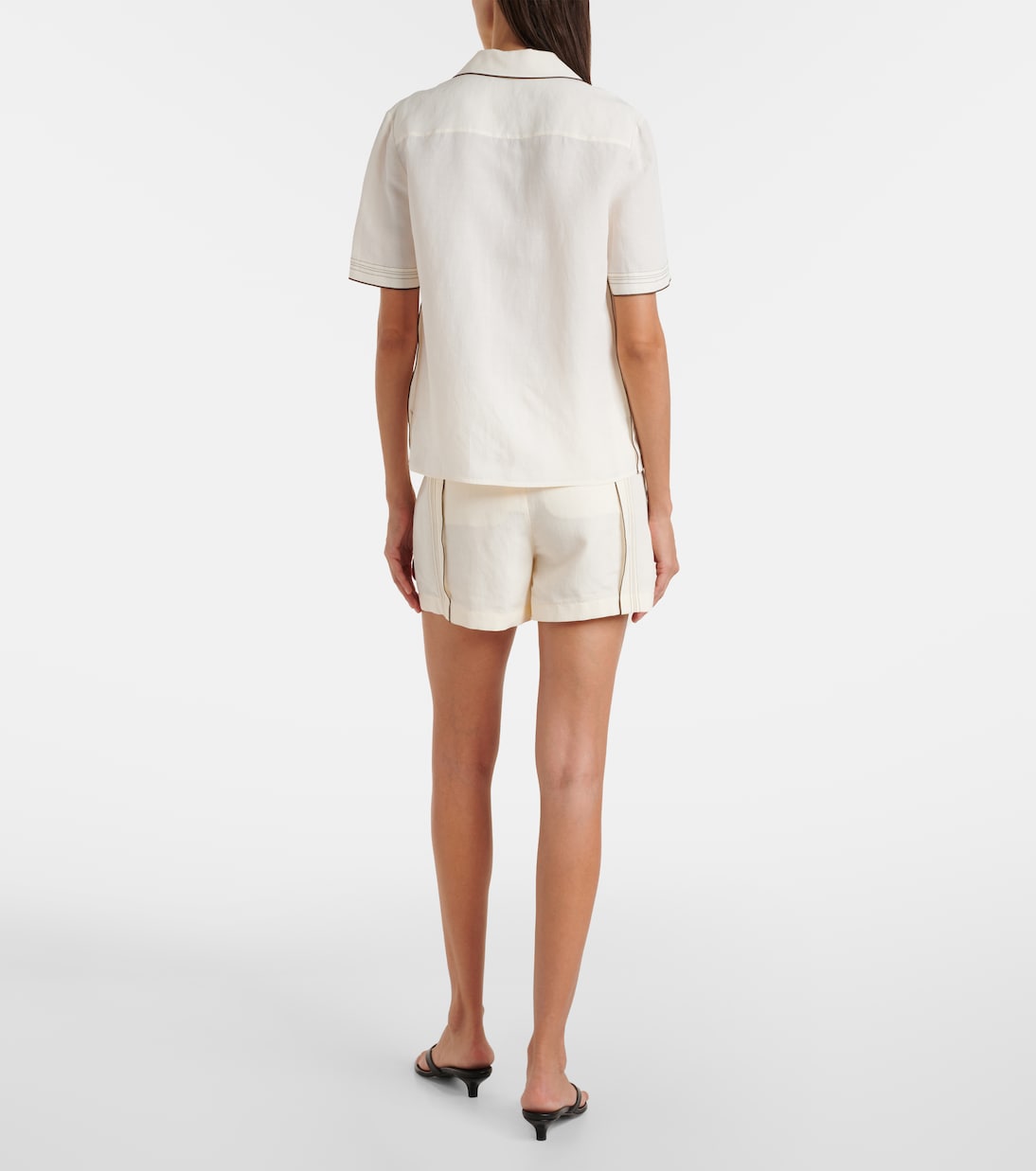 Short-sleeved shirt | Tory Burch