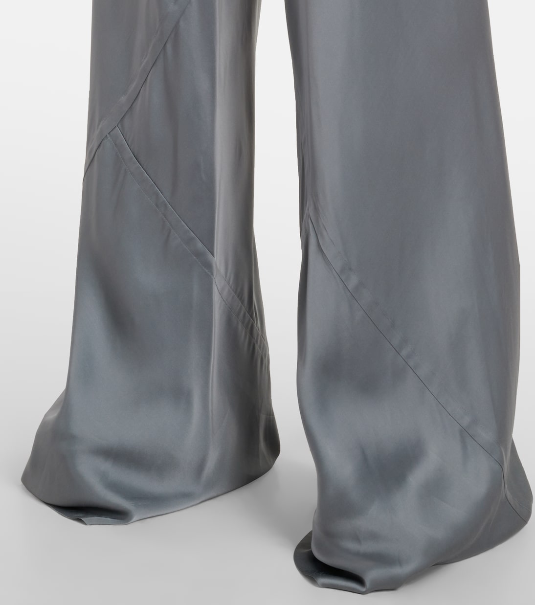 Weite Oversize-Hose aus Charmeuse | Rick Owens