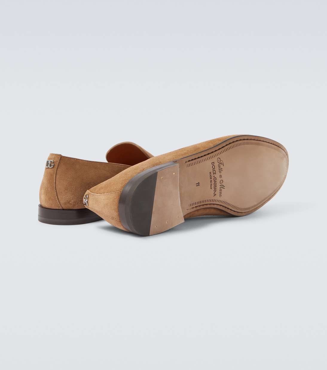 Slip-Ons aus Veloursleder | Dolce&Gabbana