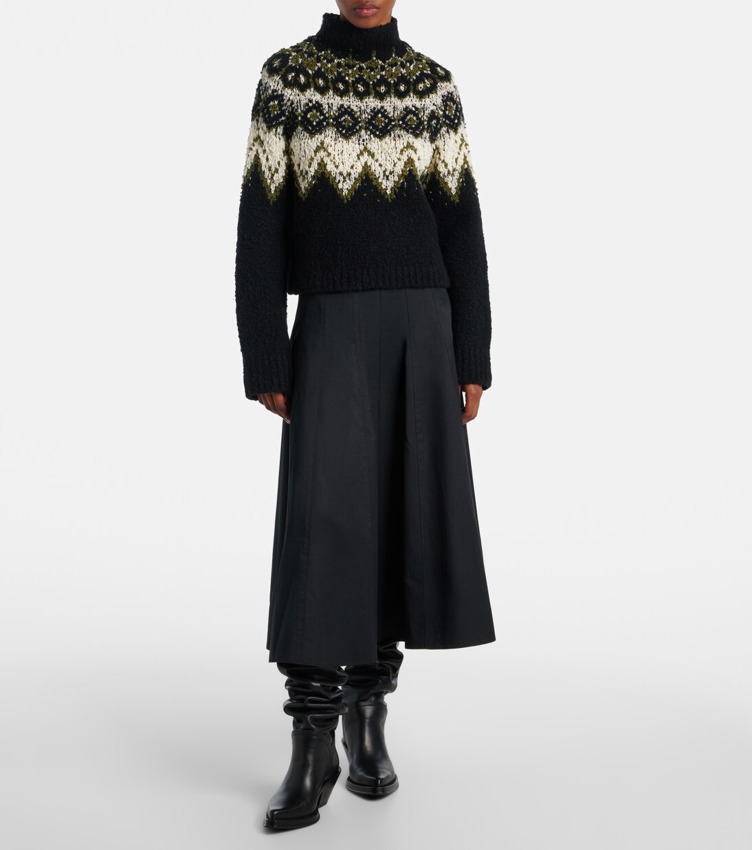 Rollkragenpullover Lizzy aus Baumwolle | Proenza Schouler