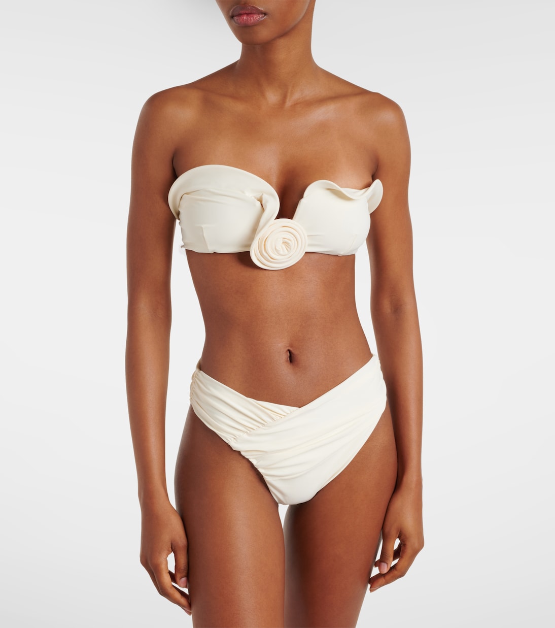 Ruched bikini bottoms | Magda Butrym