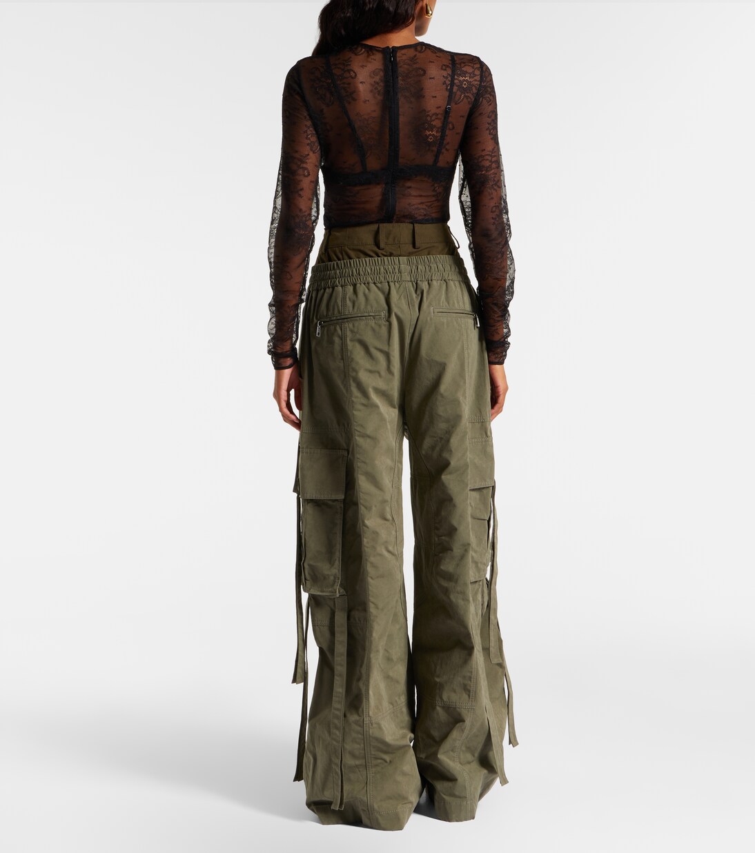 Layered cargo pants | Dolce&Gabbana