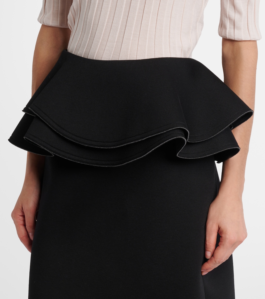 Ruffled midi skirt | Plan C