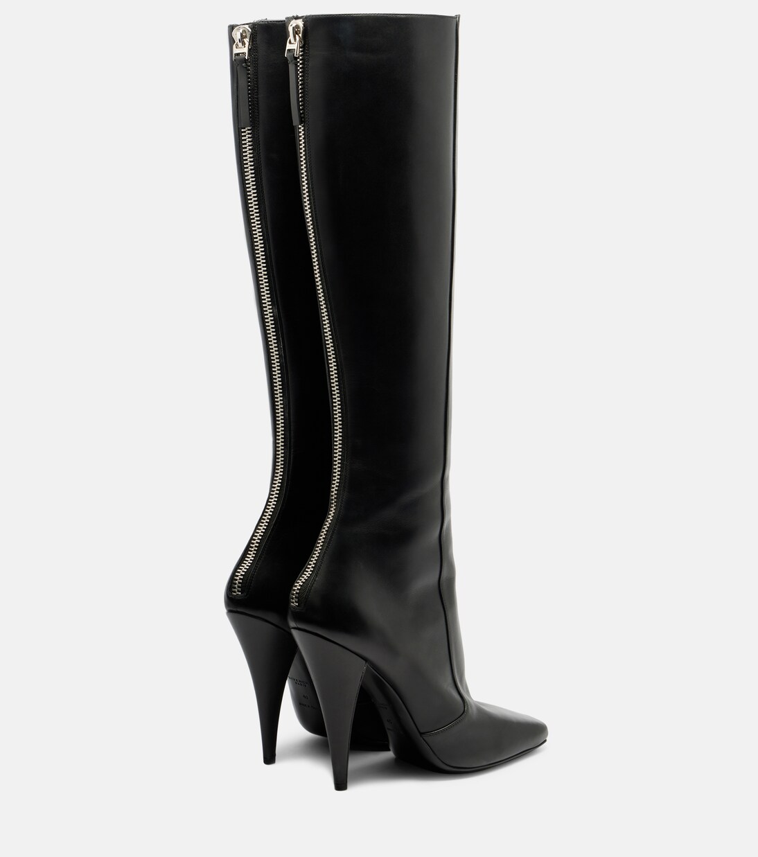 Sliced Square leather knee-high boots | Givenchy