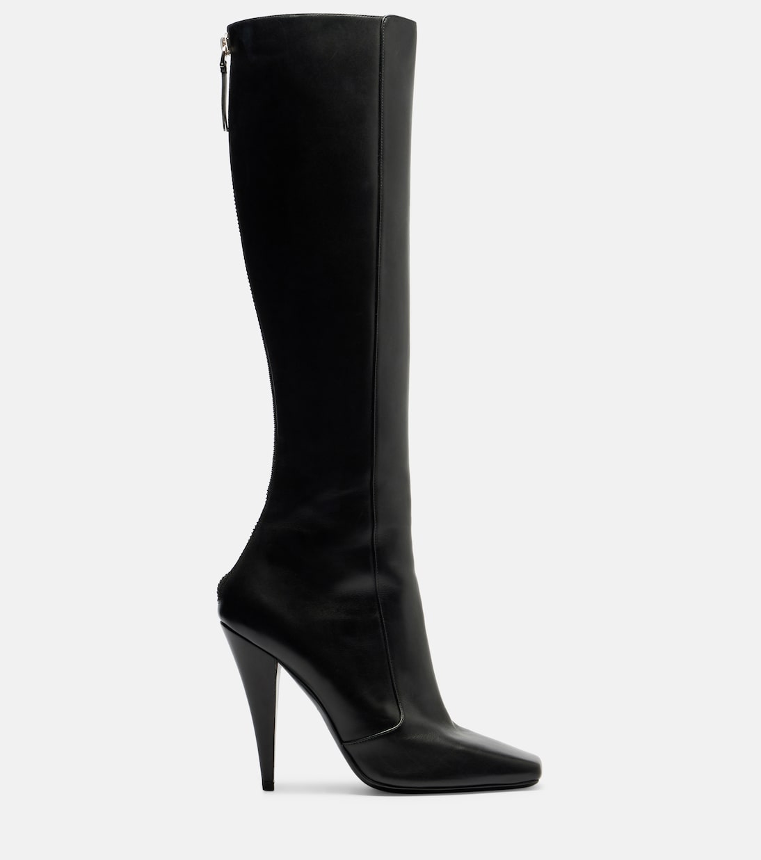 Sliced Square leather knee-high boots | Givenchy