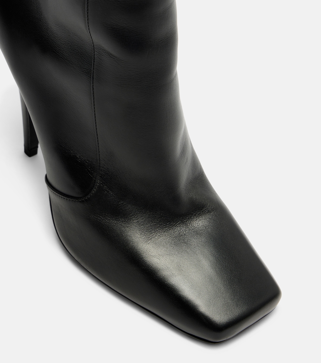 Sliced Square leather knee-high boots | Givenchy