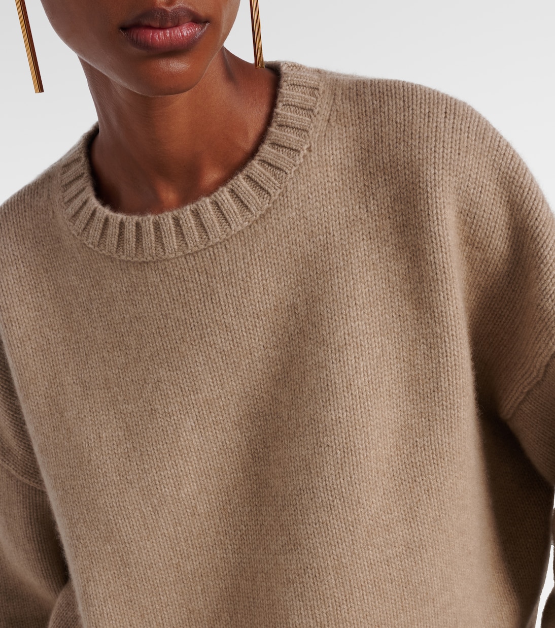 Lovely ribbed-knit cashmere sweater  | Extreme Cashmere