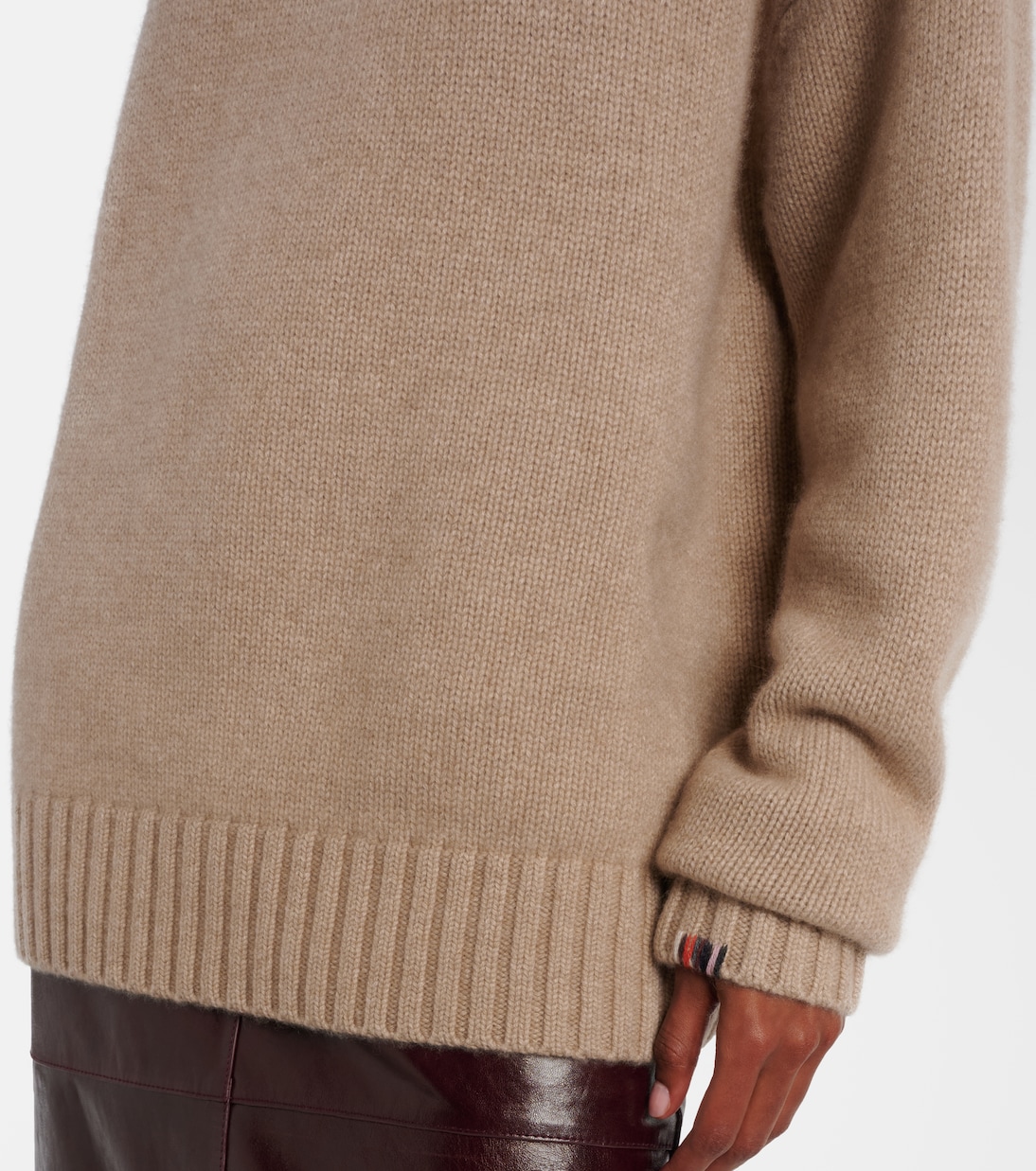 Lovely ribbed-knit cashmere sweater  | Extreme Cashmere