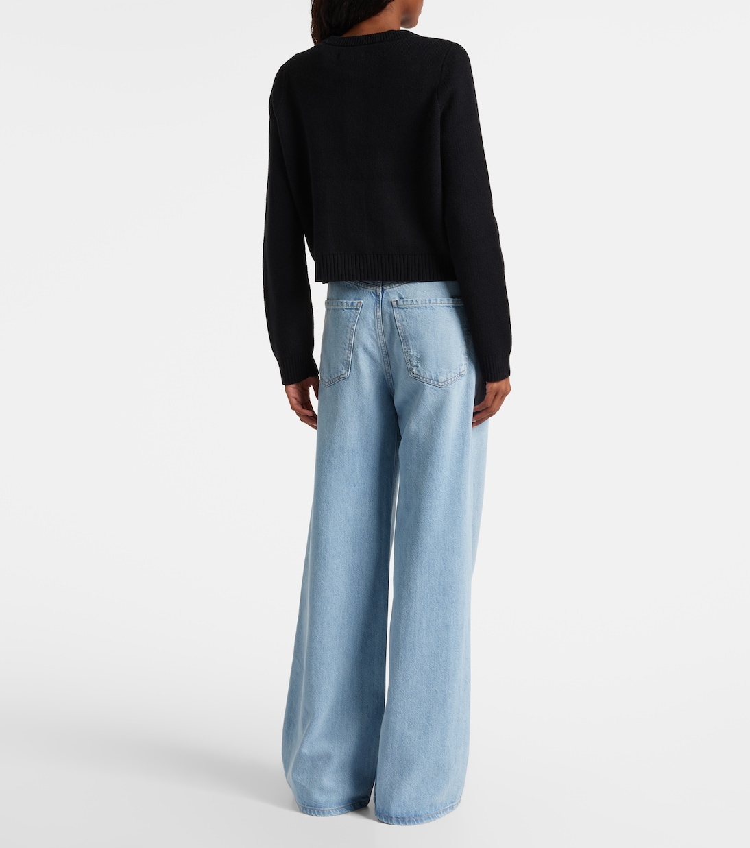 Mahal cotton and cashmere cardigan | Velvet