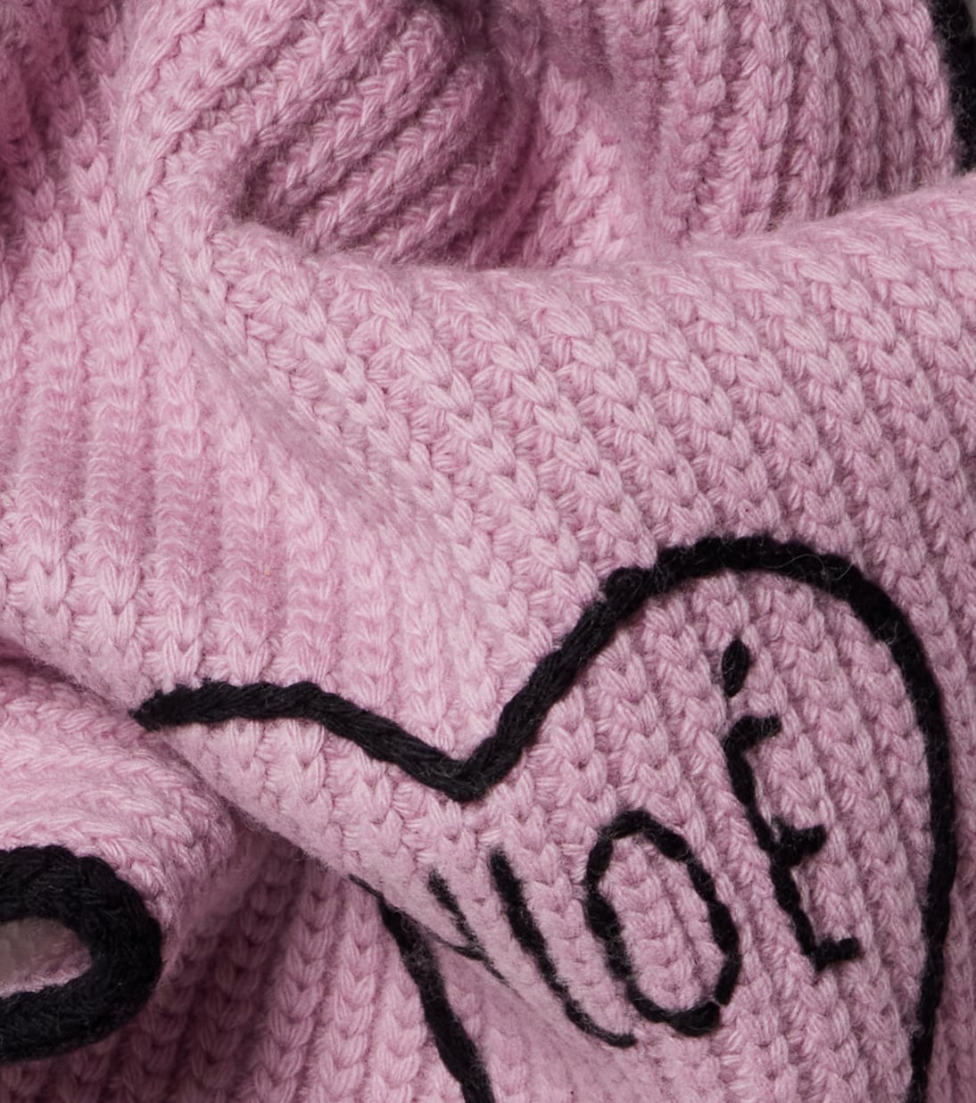 Chloé Encœur wool and cashmere scarf | Chloé