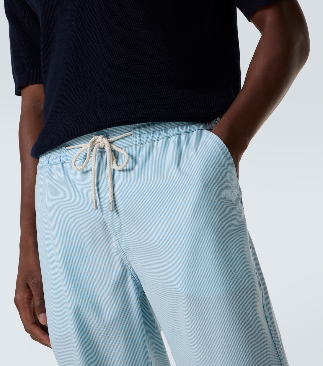 Pantalon slim Parc en laine mélangée | Vilebrequin