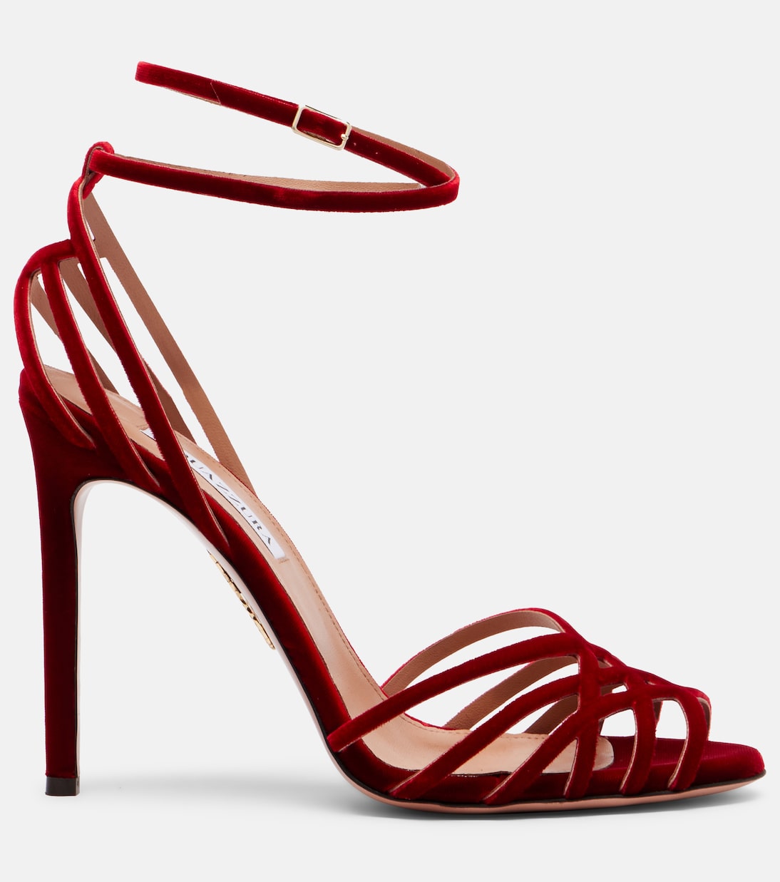 Wild 105 velvet sandals | Aquazzura