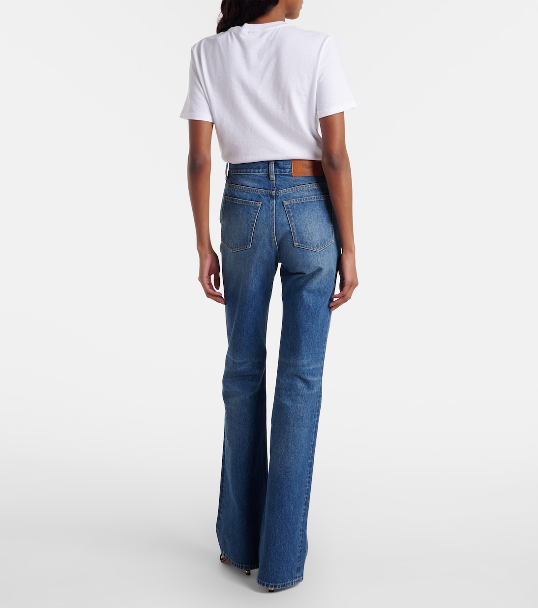 Embellished straight jeans | Chloé