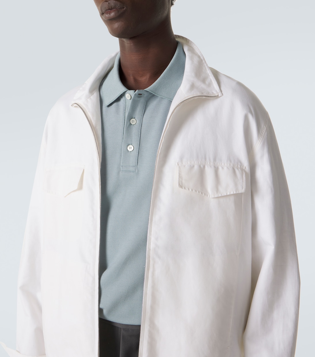 Polo en piqué de coton | Canali