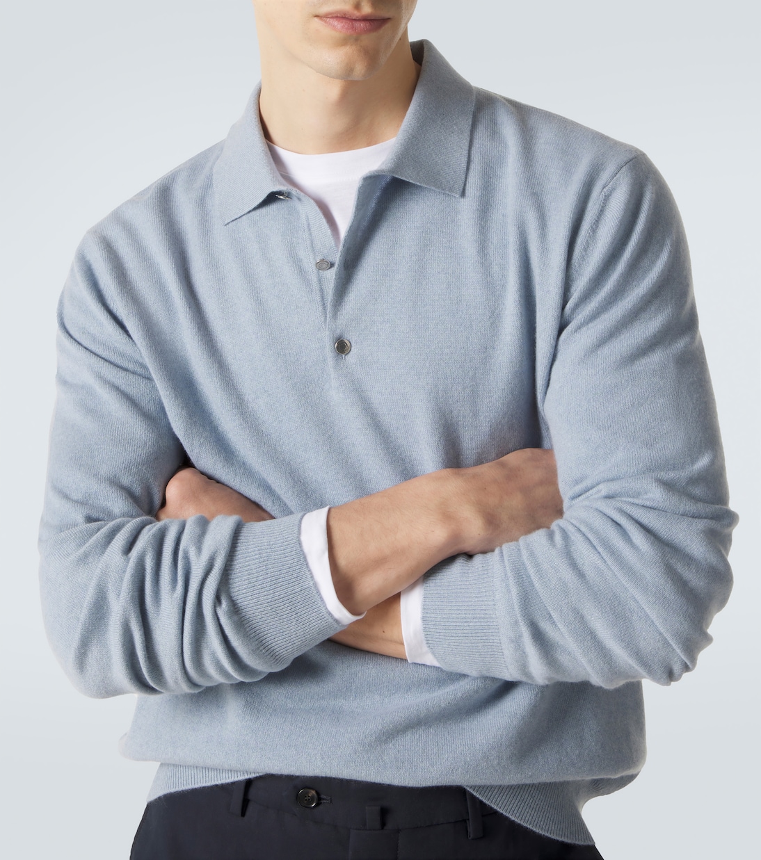 Cashmere polo sweater | Loro Piana