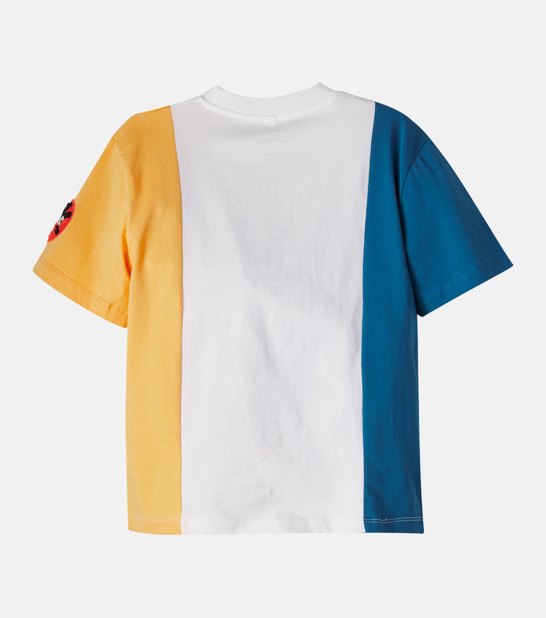 Colorblocked cotton jersey T-shirt | Stella McCartney Kids