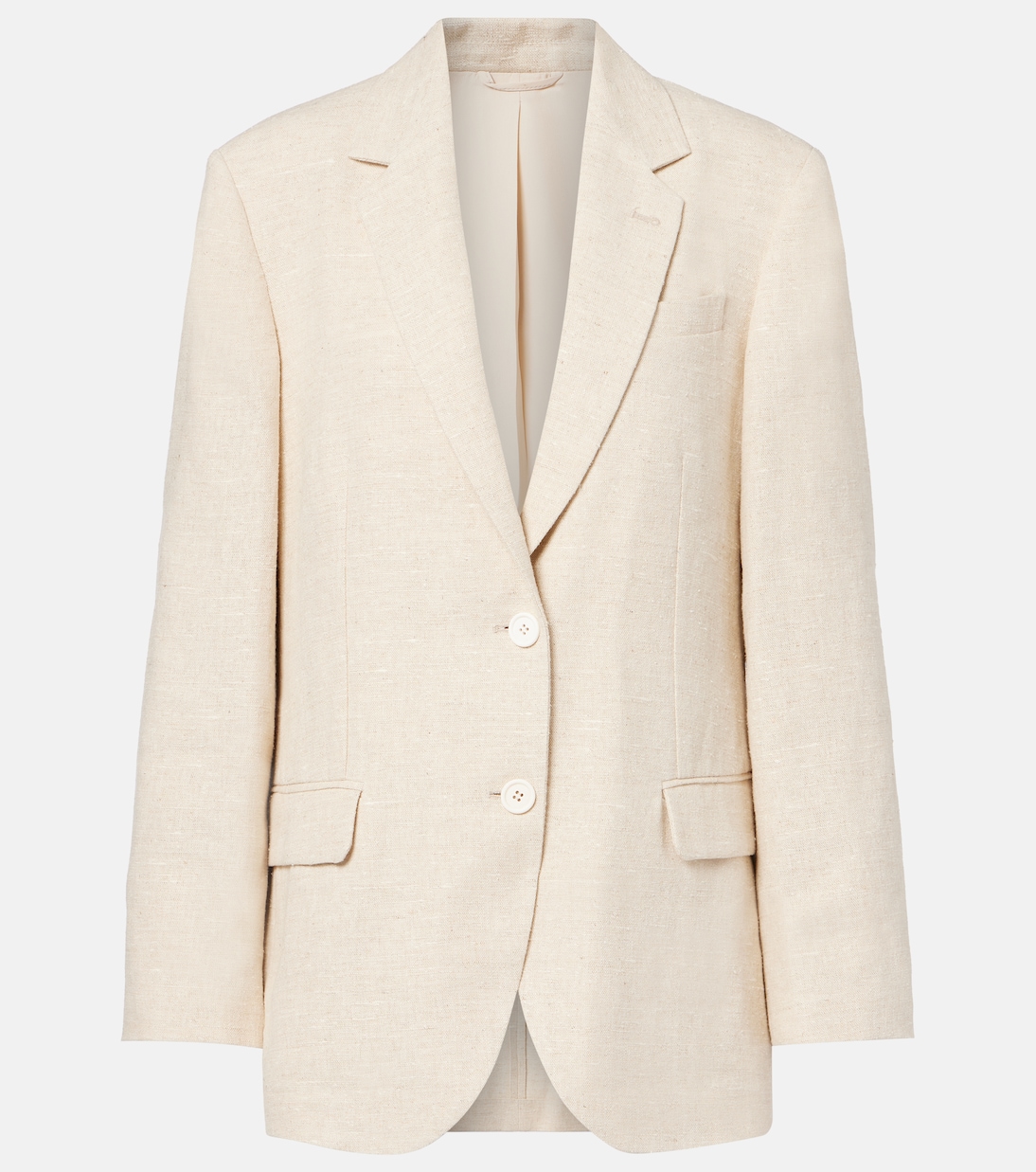 Blazer aus Leinen, Seide und Hanf | Brunello Cucinelli