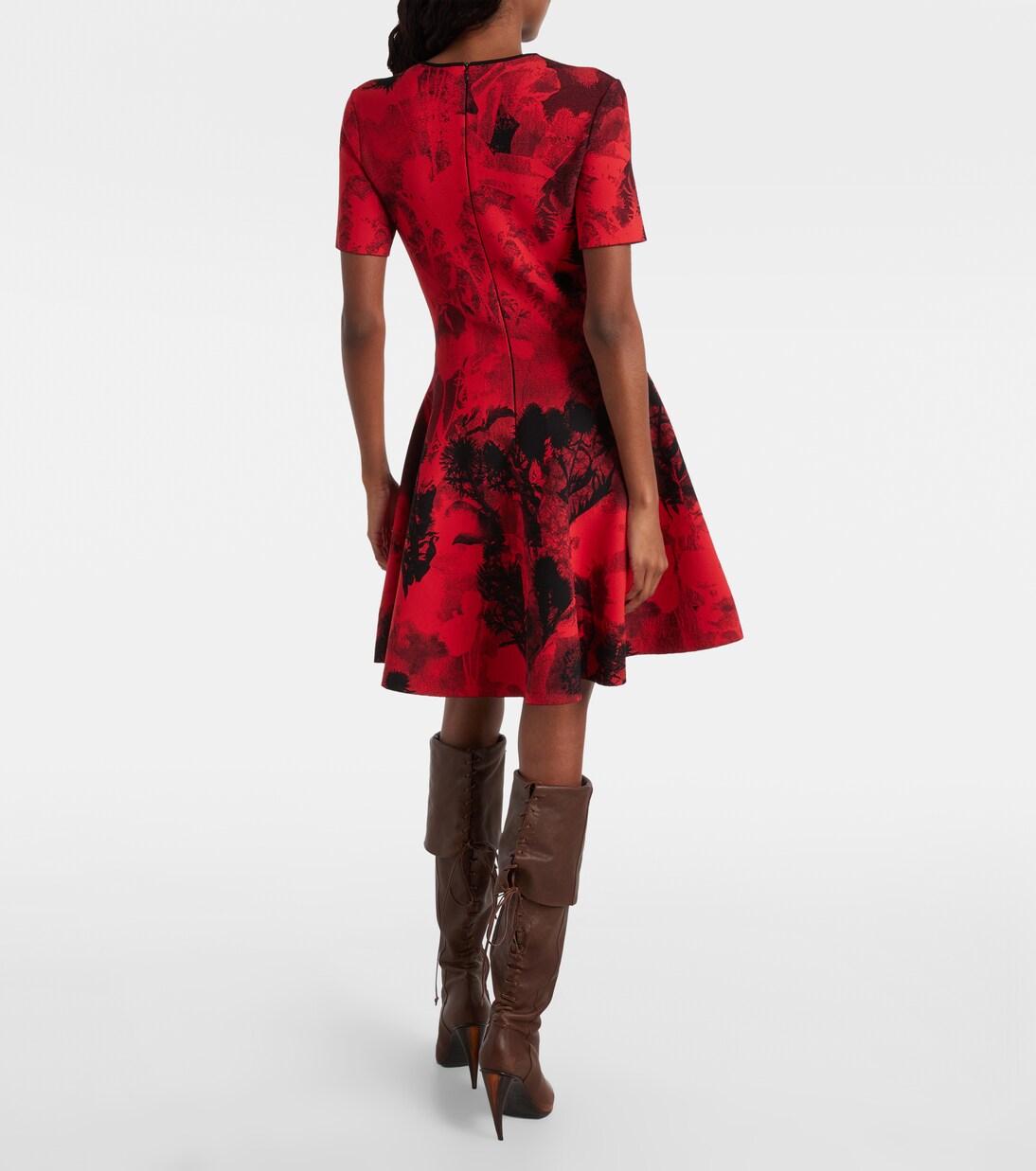 Jacquard minidress | McQueen