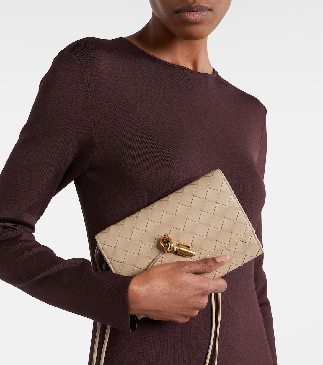 Pochette à bandoulière Andiamo en cuir | Bottega Veneta