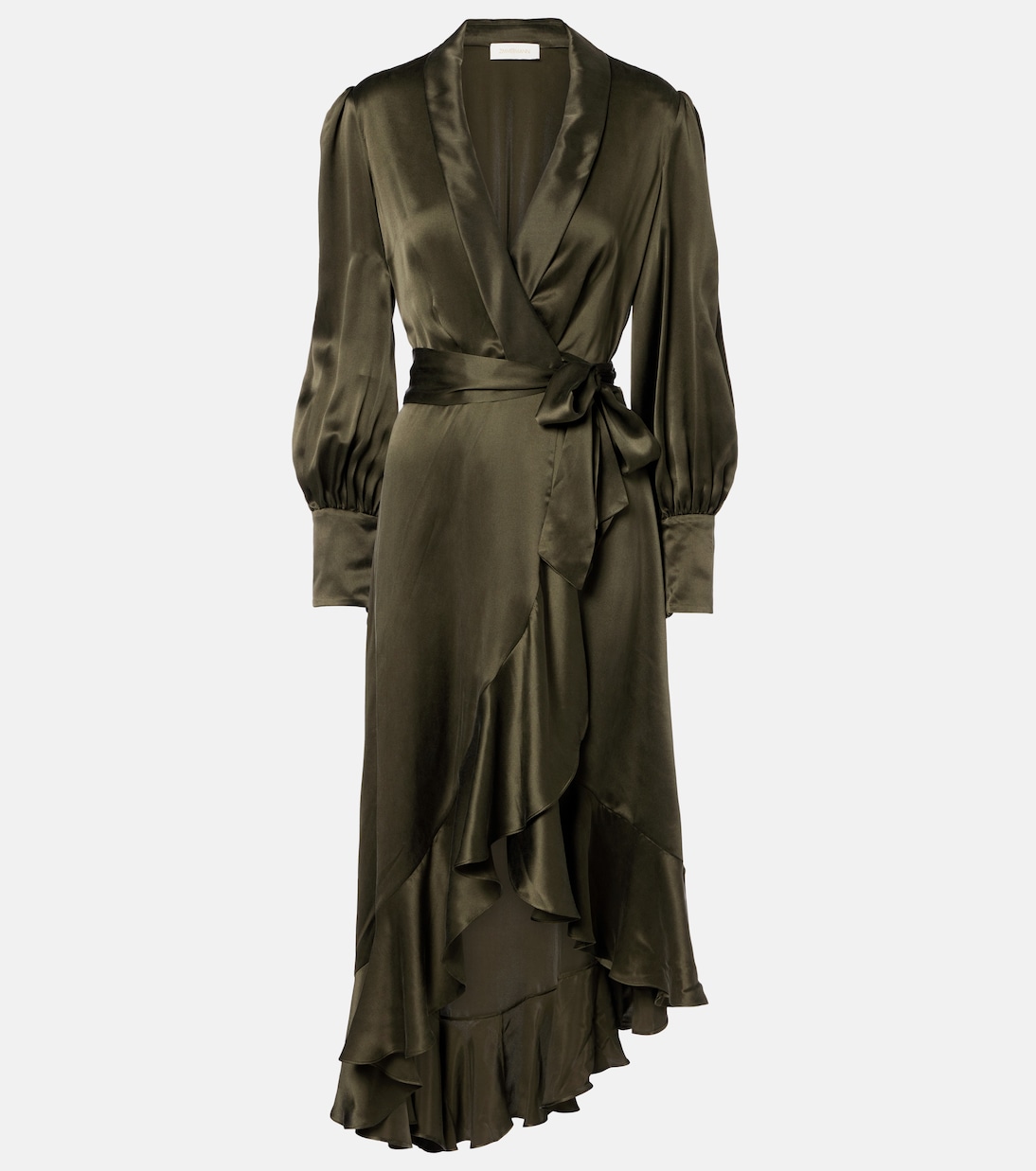 Silk wrap dress | Zimmermann