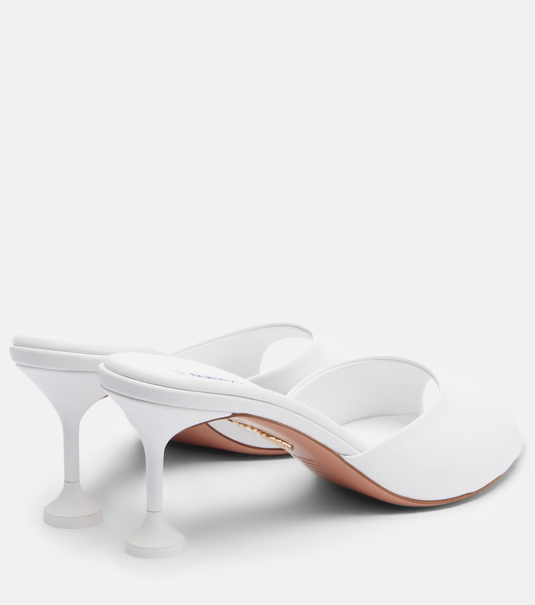 Bisous leather mules | Aquazzura