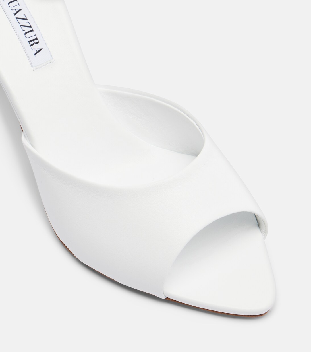 Bisous leather mules | Aquazzura