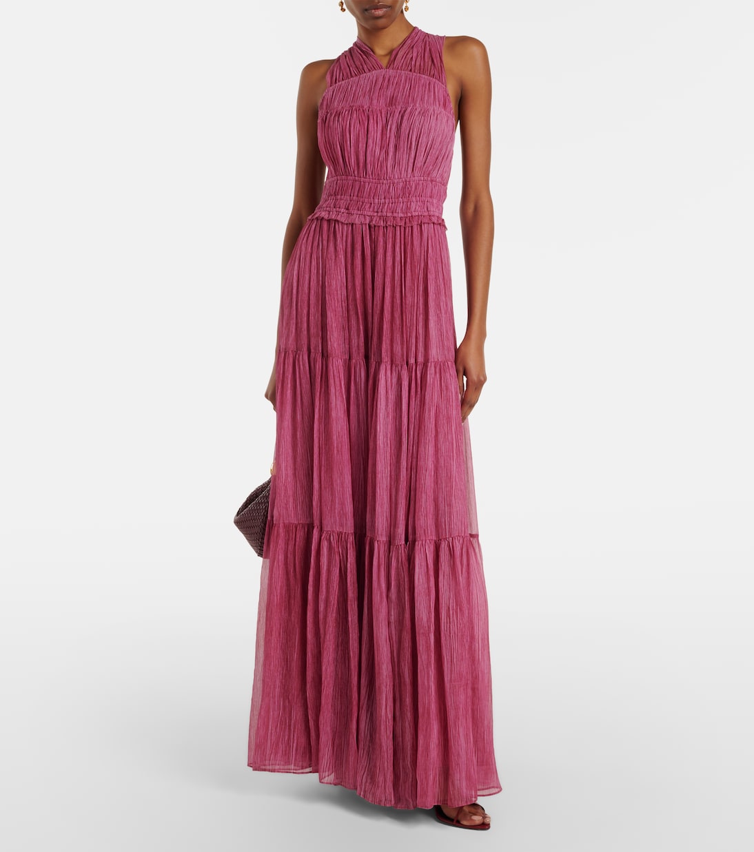 Freesia silk chiffon gown | Ulla Johnson