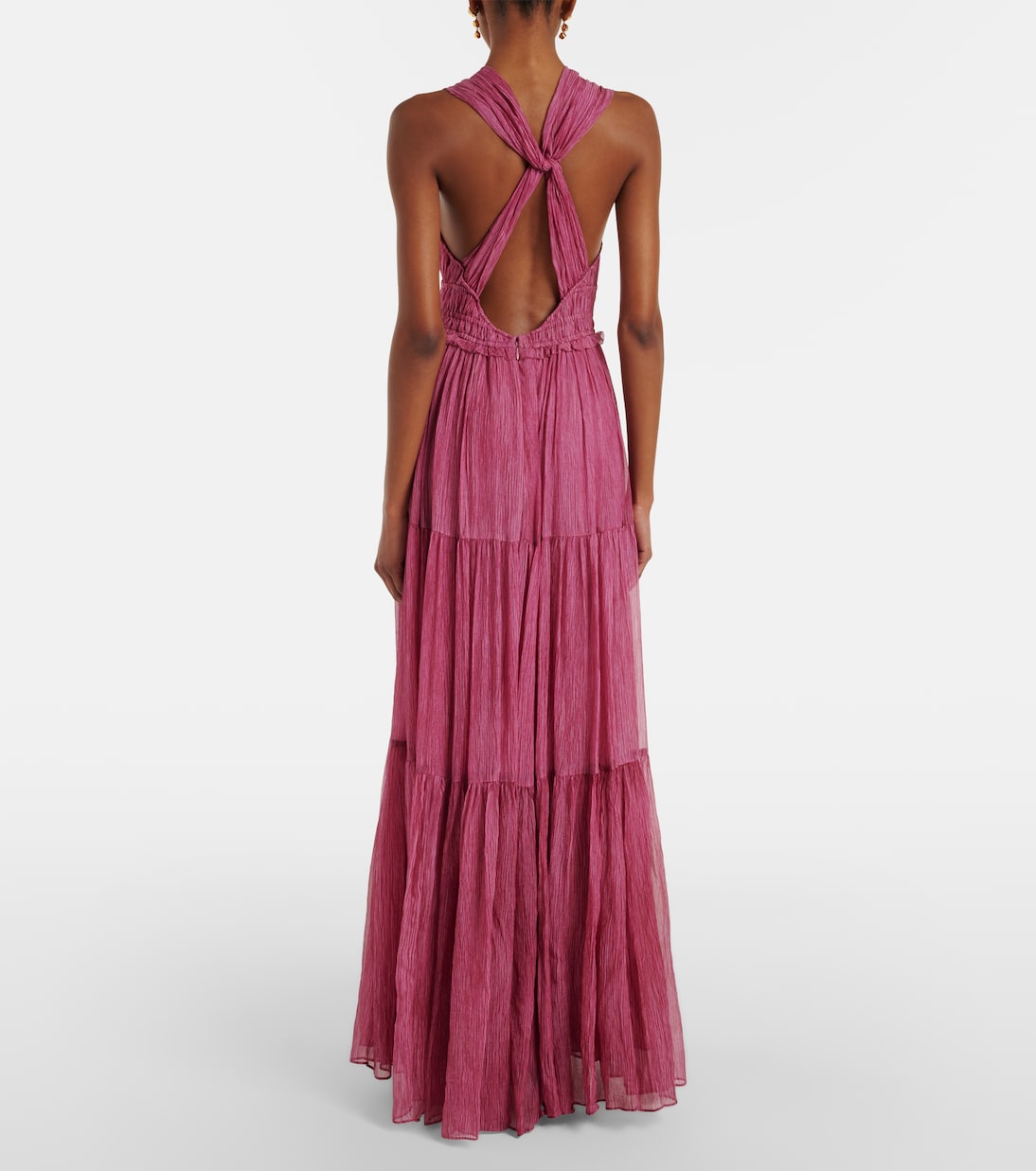 Freesia silk chiffon gown | Ulla Johnson