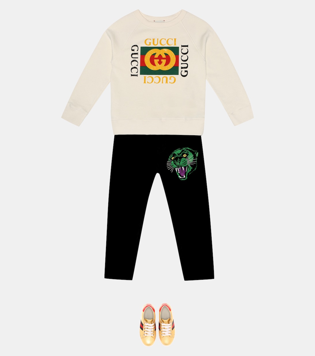 Sudadera de algodón estampada | Gucci Kids