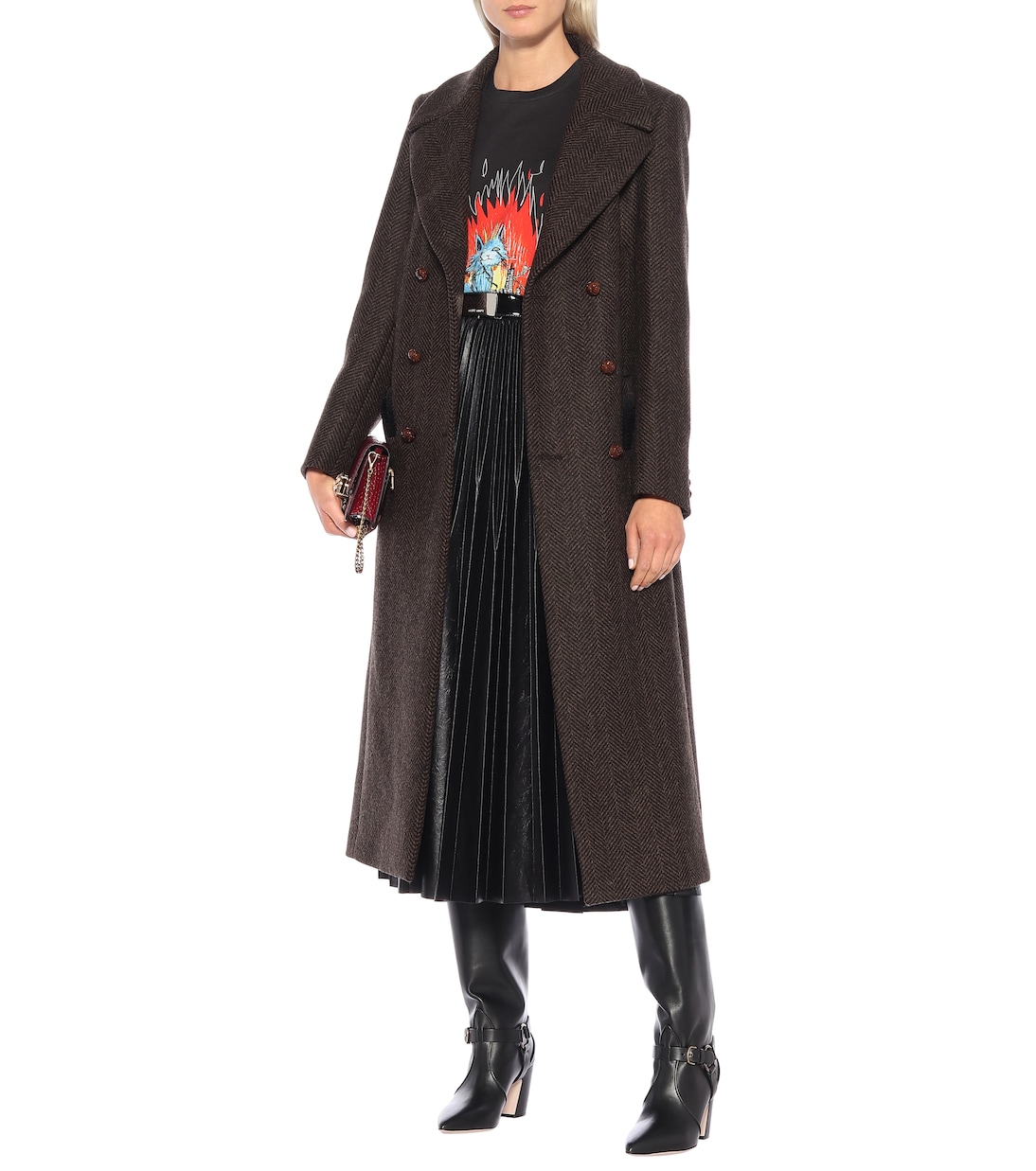 Stiefel aus Leder | Miu Miu