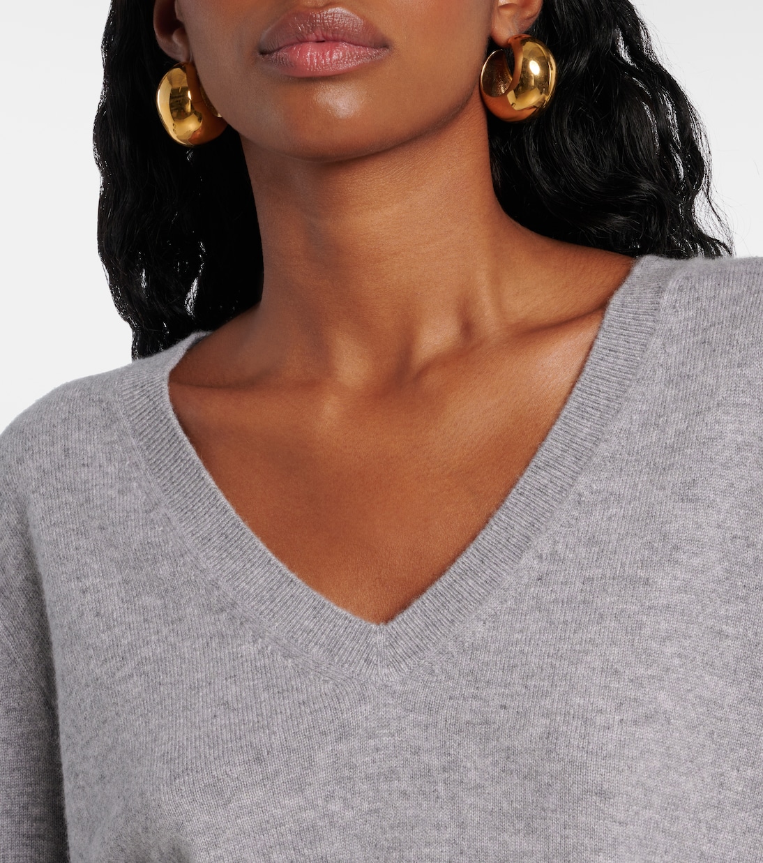 Jersey de cachemir escote en V | Vince