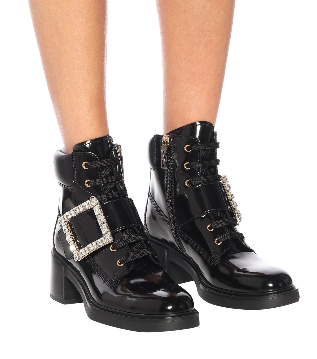 Viv' Rangers lace-up ankle boots | Roger Vivier