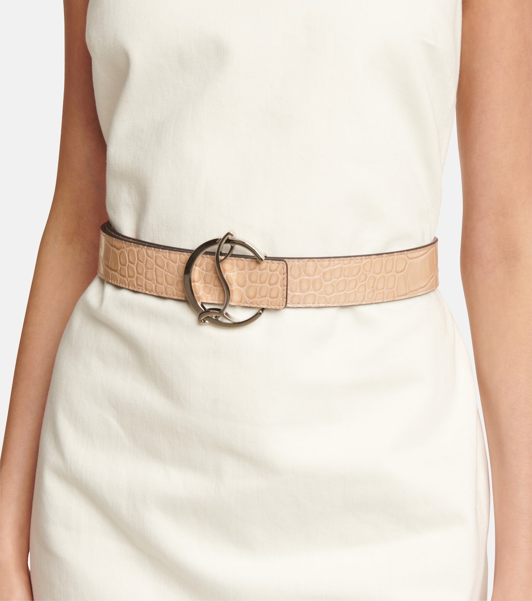 CL Logo reversible leather belt | Christian Louboutin