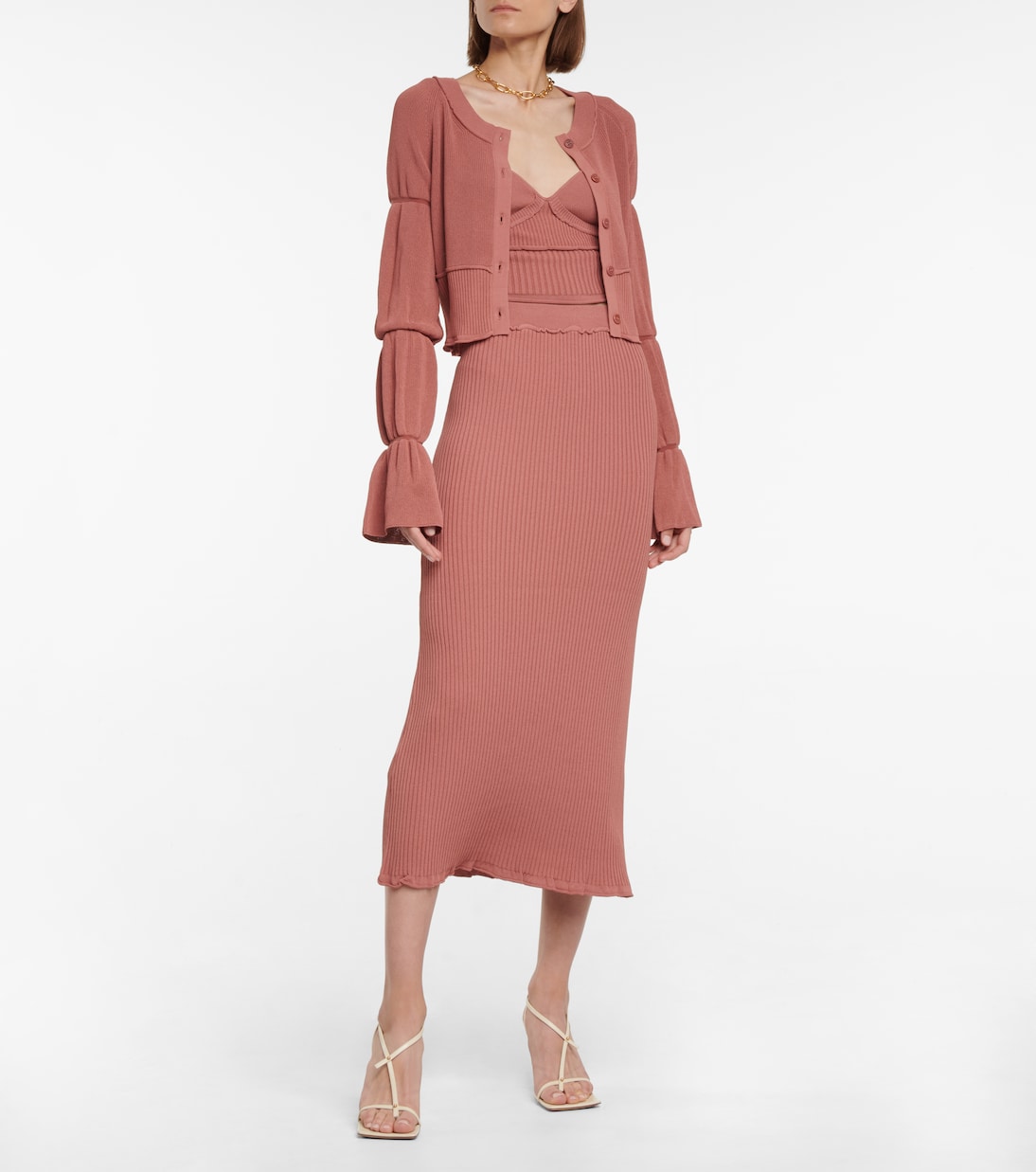 Piper ribbed-knit bustier | Altuzarra