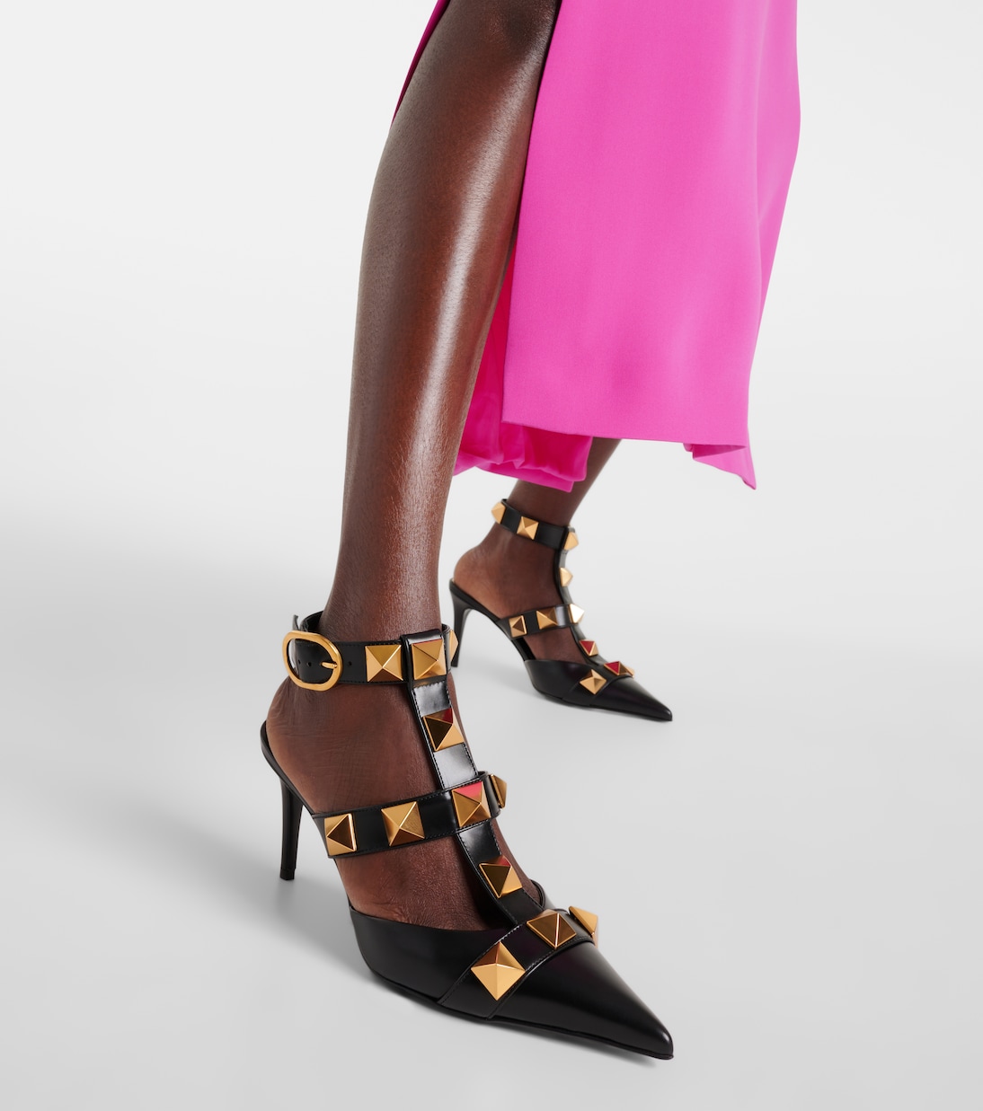 Mules Roman Stud 80 aus Leder | Valentino Garavani