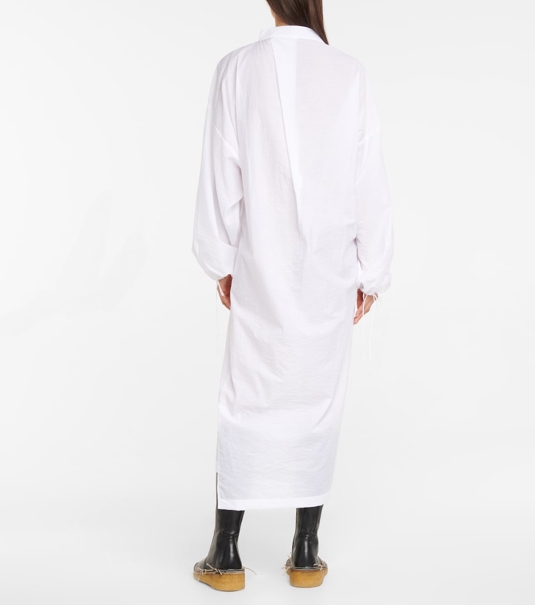 Midikleid aus Baumwollpopeline | Acne Studios