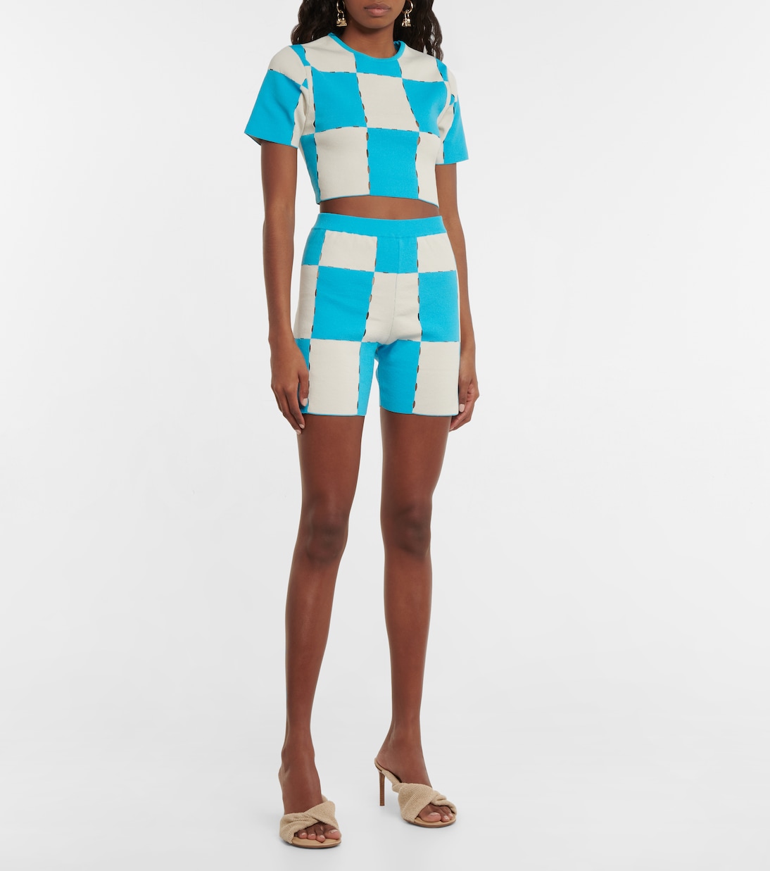 Le Short Gelato checked shorts | Jacquemus