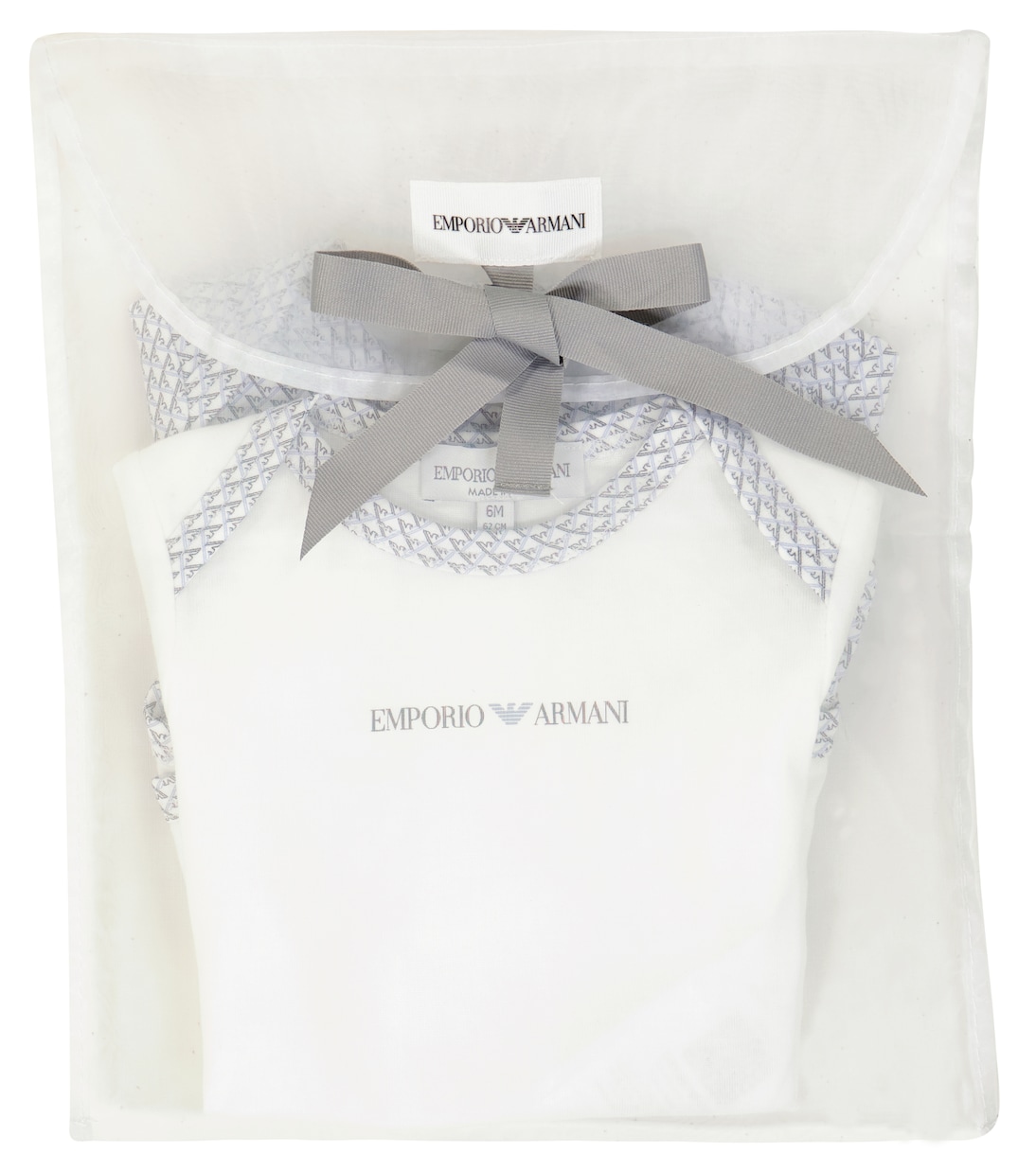 Baby set of 2 cotton bodysuits | Emporio Armani Kids