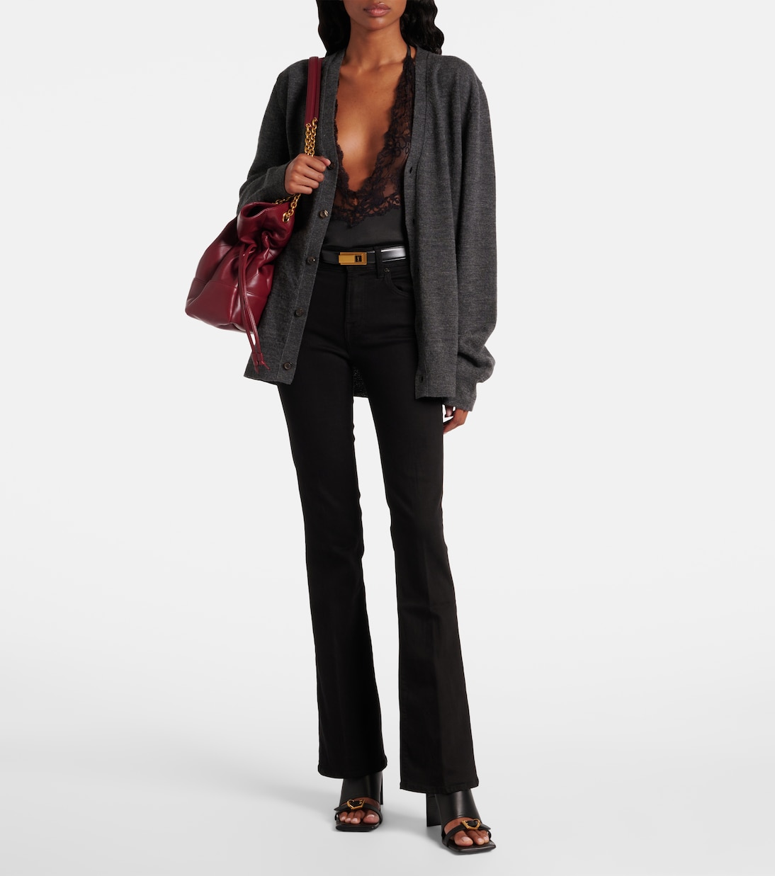 Jean bootcut B(AIR) à taille mi-haute | 7 For All Mankind