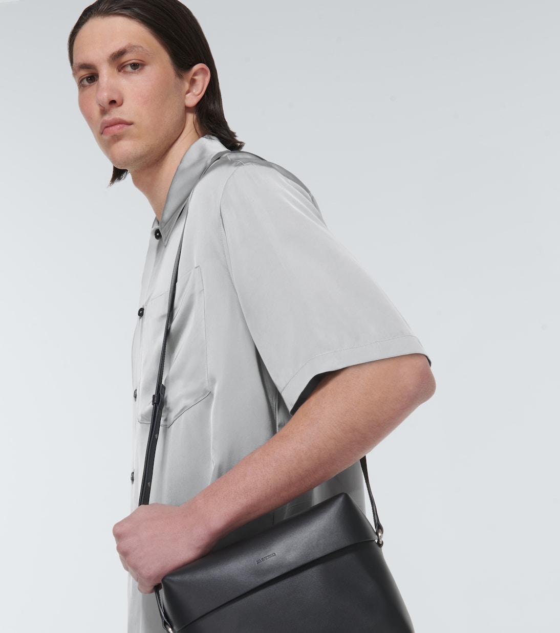 Hemd Shirt 36 aus Satin | Jil Sander