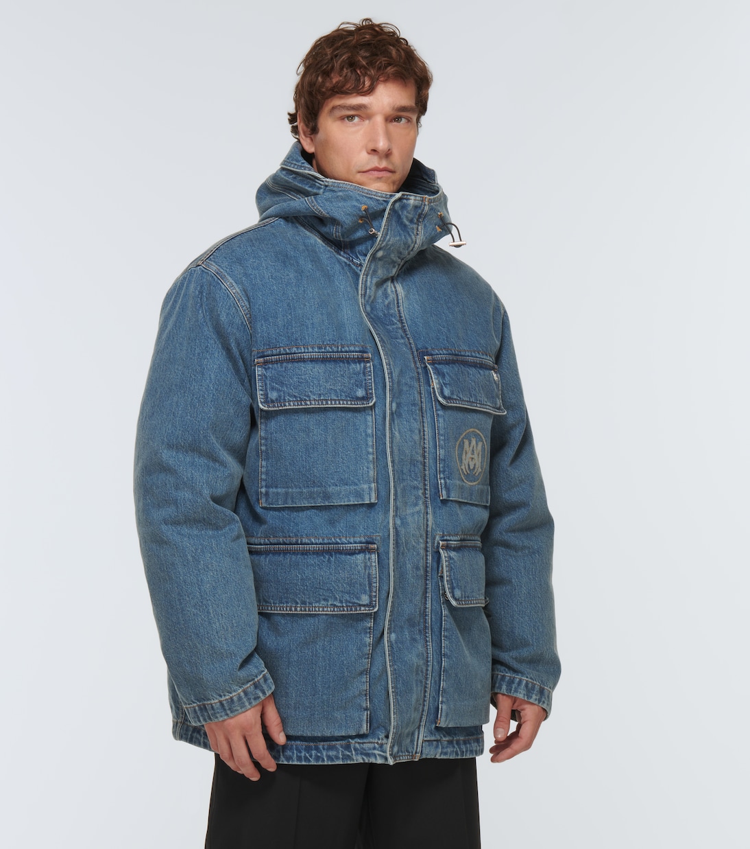Denim down jacket | Amiri