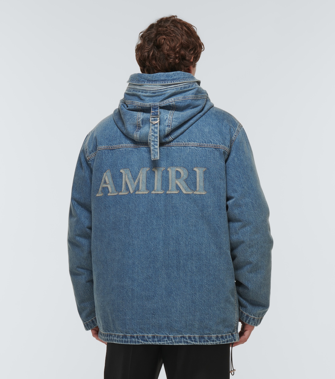 Denim down jacket | Amiri