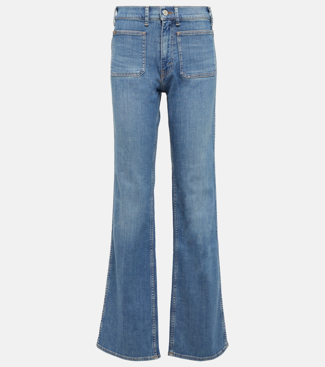 Flared mid-rise jeans | Polo Ralph Lauren