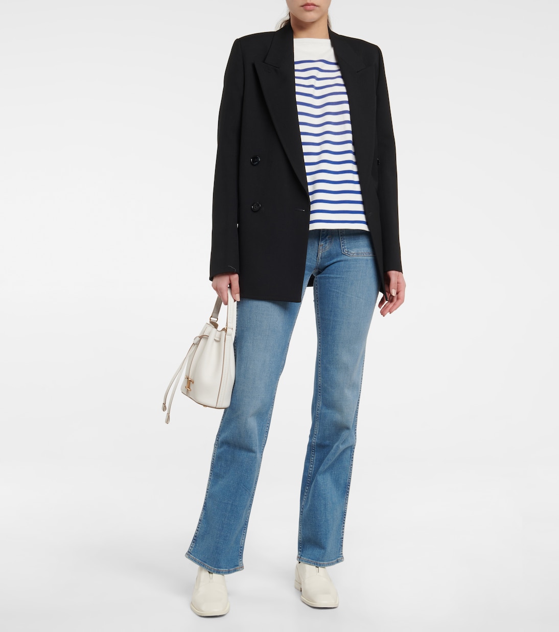 Flared mid-rise jeans | Polo Ralph Lauren