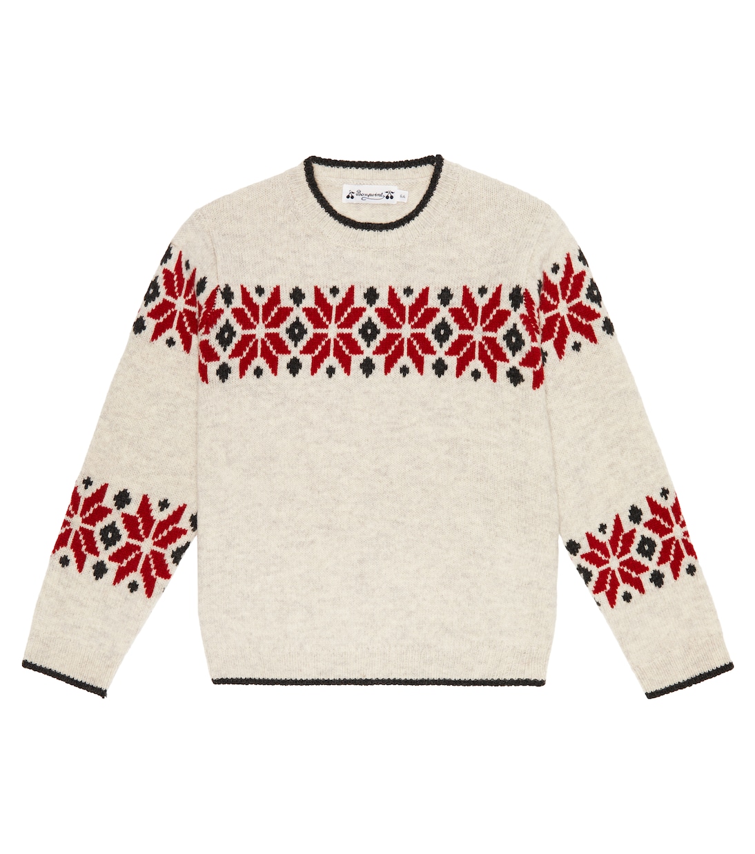 Jersey Branis de lana en jacquard | Bonpoint