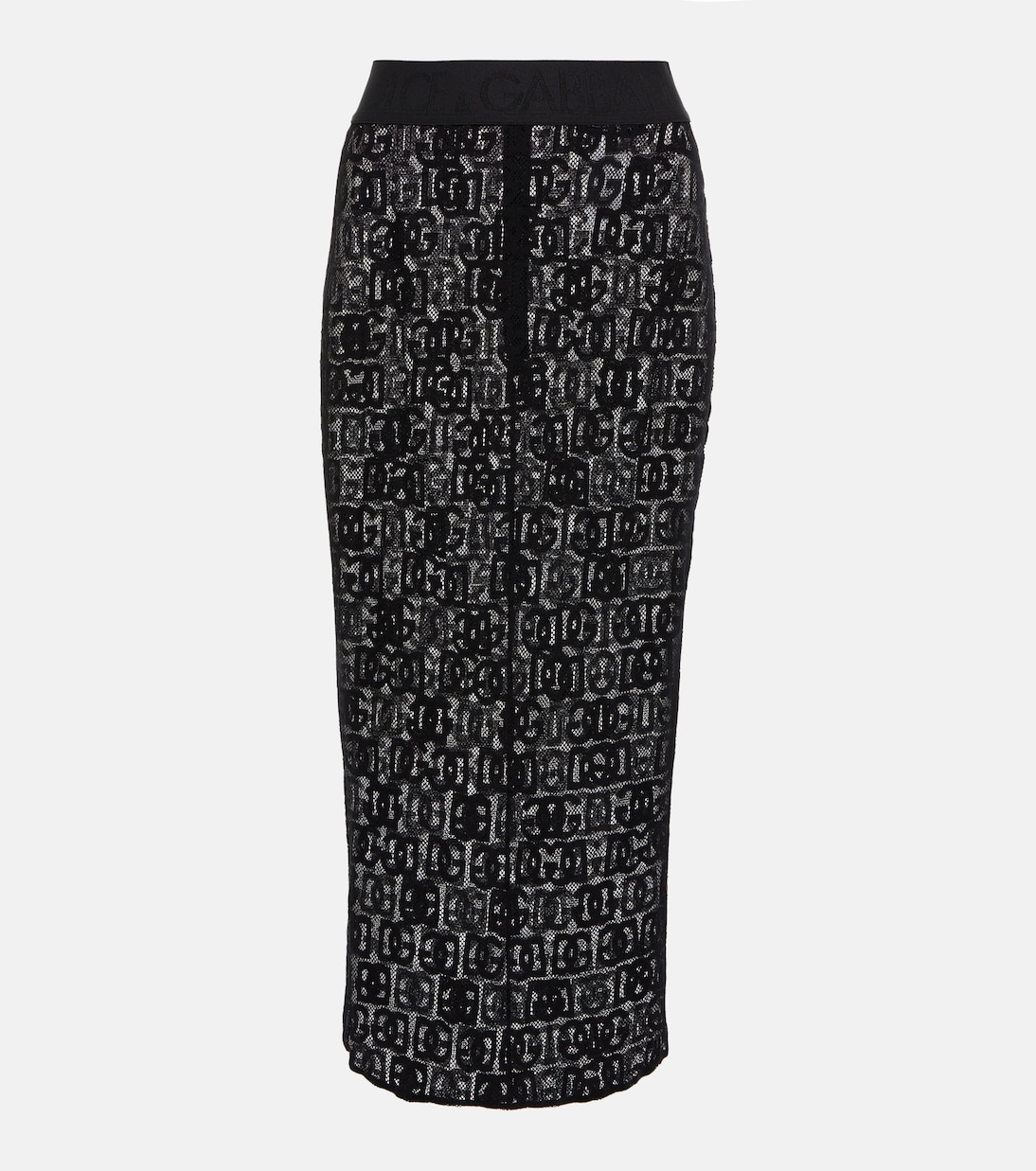 DG cotton-blend tulle midi skirt | Dolce&Gabbana
