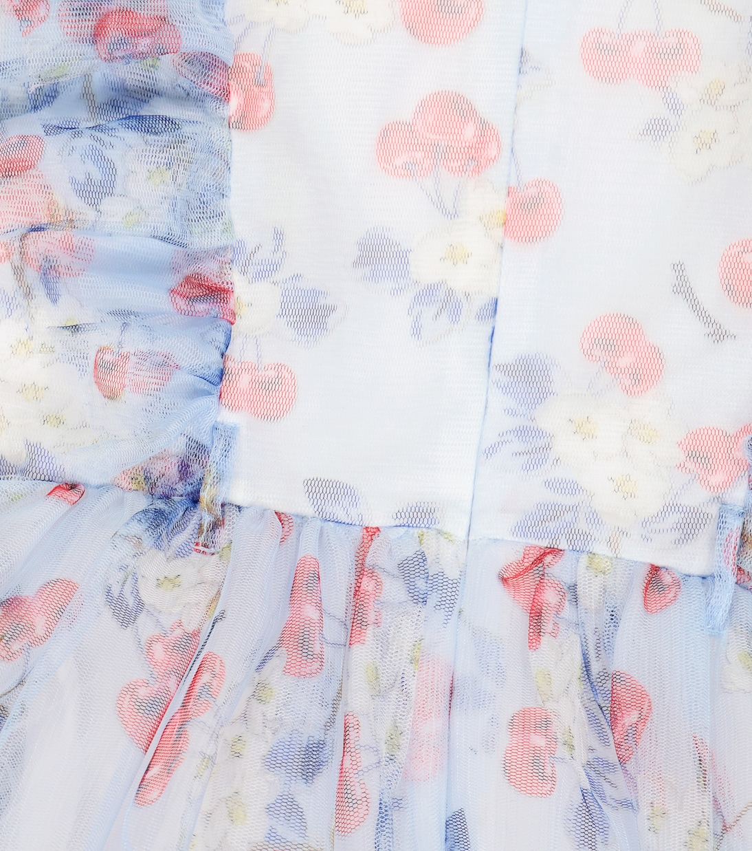 Bébé – Robe imprimée en tulle | Monnalisa
