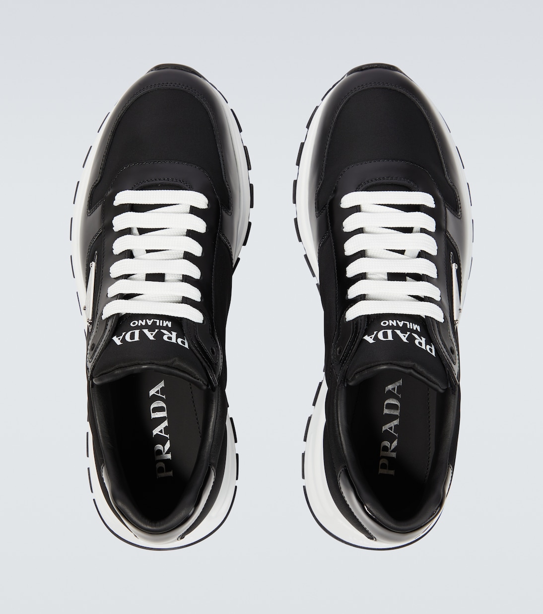 Baskets en Re-Nylon et cuir | Prada